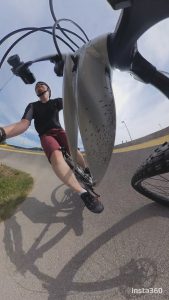 Foto aus „Velodrom Linz – Ein andere Art Rad“