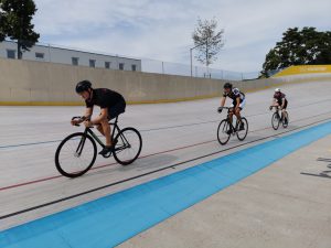 Foto aus „Velodrom Linz – Ein andere Art Rad“